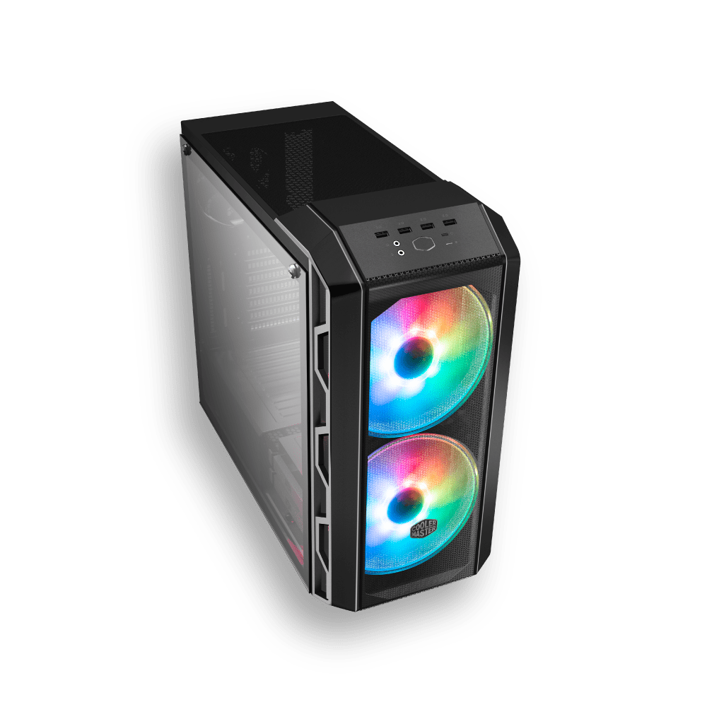 16209.1 COOLER MASTER H500 +2 FANS ARGB - Imagen 1