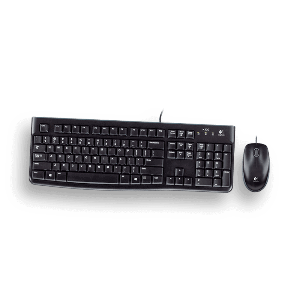 21006 TECLADO+MOUSE LOGITECH MK120 - Imagen 1