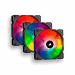 VENTILADOR CORSAIR SP120RGB PRO+CNTRL x3