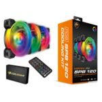 COUGAR VORTEX RGB 120 SPB+CTRL+CTDR X3