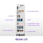 NZXT N7 B850 WHITE - Imagen 4