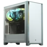 CORSAIR 4000D BLANCA + 2 FANS SENCILLOS