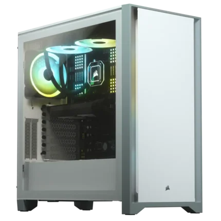 CORSAIR 4000D BLANCA + 2 FANS SENCILLOS